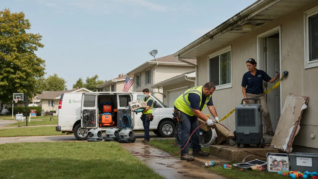Water Damage Restoration in Schoenchen, KS near me